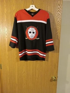 Camiseta deportiva de hockey Spirit Halloween Jason Voorhees #31 juvenil XL/adulto pequeña usada en excelente estado - Imagen 1 de 4