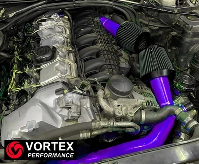 2" Inlet Intake pipe BMW N54 135i 335i 335Xi 335is 535i Z4 inlets PURPLE BKAF V3 - Image 1 of 4
