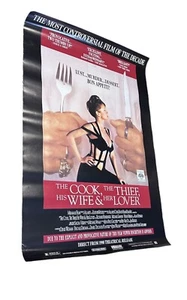Póster de la película The Cook The Thief His Wife And Her Lover 1990 27x40 de una cara - Imagen 1 de 9