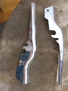 1995 Harley FLHR Electra Glide Right Left Rear Fender Strut Chrome Cover - Picture 1 of 2