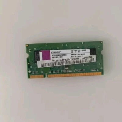 KINGSTON  SO-DIMM RAM 1GB 1RX8 PC2 - 6400S 666-12-B2 - Immagine 1 di 2