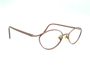 Marco de gafas ovalado vintage Giorgio Armani 1010 borgoña 48 17 130 - Imagen 1 de 9