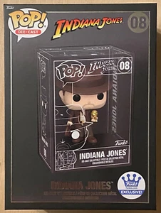 Funko Pop Vinyl 08 Indiana Jones Die-Cast Bobble Head Figure - Picture 1 of 6