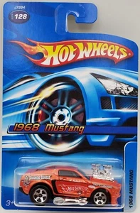 1968 MUSTANG Metallic Orange 2006 Hot Wheels Mainline #128 Mattel - Picture 1 of 7
