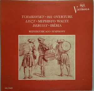 TCHAIKOVSKY 1812 Overture Liszt Mephisto Waltz Debussy Iberia Reiner CSO 1963 - Picture 1 of 14