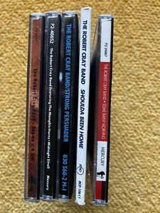 Robert Cray Lot of 5 Cds Played Once - Picture 1 of 3