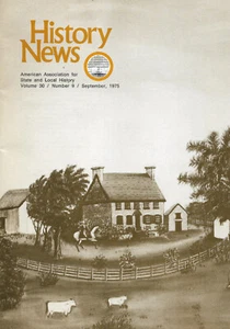 HISTORY NEWS Vol. 30 #9 1975 Data Retrieval Issue MAGAZINE M5 - Imagen 1 de 3