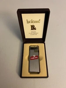 Vintage Carlton Lucienne Piezo Electronic Lighter In Box - Picture 1 of 1
