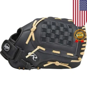 13" Softball Handschuh Slow Pitch Spieler Leder weich Rechtshand werfen leicht - Bild 1 von 6