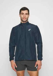 Chaqueta de Correr Asics GRANDE Azul Marino Núcleo Resistente al Viento Transpirable - Imagen 1 de 18