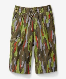 Eddie Bauer Boys Ranger Short Camouflage Large (14) Nylon New with Tags - Picture 1 of 2