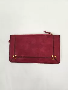 Jerome Dreyfuss Pink Leather Pouch Zip Closure Handbag - Picture 1 of 5