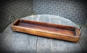 Nostalgie Untersetzer Holz Gewürzbord Unterlage für Vasen Kerzen Blumentöpfe - Bild 1 von 4