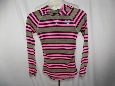 Nike Blue Pink Black Hoodie Pullover Shirt Youth Medium - Image 1 of 3
