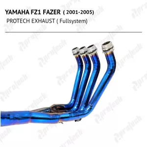 Exhaust Header Pipe Fits Yamaha FZ1 Fazer FZS1000 2001-2005 - Picture 1 of 2
