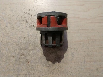 USED RIDGID 00R 1/2" NPT DIE HEAD - CHIPPED TEETH - Image 1 of 4