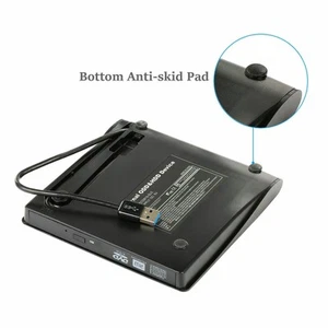 Externes DVD Laufwerk USB 3.0 Brenner Slim CD DVD-RW Brenner Für PC,Laptop, - Bild 1 von 8