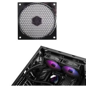 Case Fan Accessories FF121 120mm Fan Grille and Filter Kit Dust Reduction Net - Zdjęcie 1 z 7