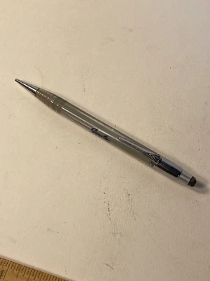 Lápis mecânico vintage Dur O Lite Adv. Celulóide Gears By Braun Art Deco - Imagem 1 de 4