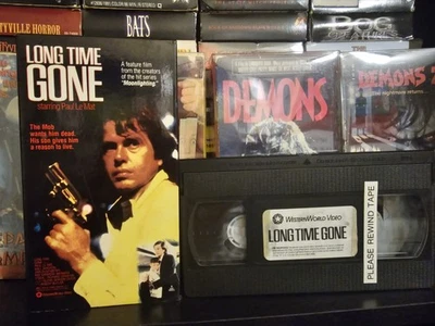 LONG TIME GONE 1986 TV MOVIE VIDEOPAUL le MAT WIL WHEATON VHS TAPE - Image 1 of 4