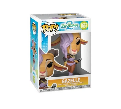 Figura Funko Pop Disney Zootopia 2 Gazelle con Protector EN STOCK Foto 1 de 2