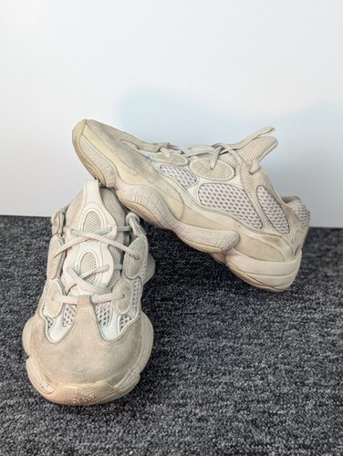 Adidas Yeezy 500 'Blush' Uomo Taglia 4 Scarpe Beige Marrone Sneakers Sportive DB2908