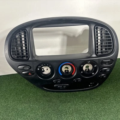 2000-2006 Toyota Tundra Center Dash Radio Climate Control Bezel 4WD 8in OEM - Image 1 of 4