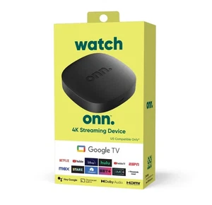 Onn. Google TV 4K Streaming 4K UHD Resolution 2023 Brand New - Picture 1 of 1