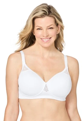 Sutiã feminino Comfort Choice plus size Stay-Cool sem fio camiseta - Imagem 1 de 4