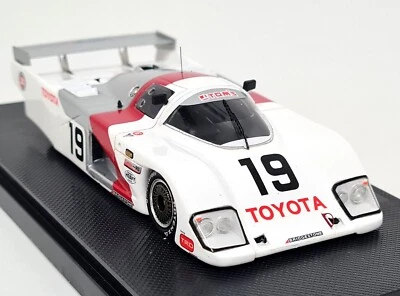 Coche de carreras modelo resina Ebbro 1/43 Toyota Tom's 83C 1983 Fuji 1000 km #19 Foto 1 de 4