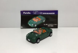 Furuta Choco Q Egg TOYOTA Collection Mini PVC Car MR-S S Edition 1999 Green