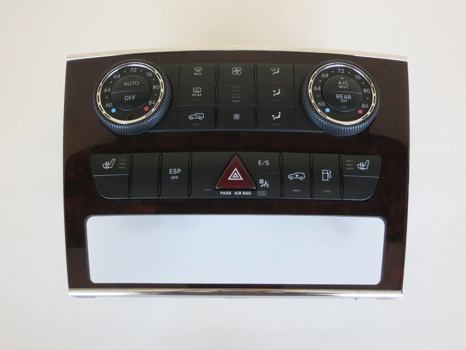 10 Mercedes Benz ML450 Climate Control Panel Temperature Unit A/C Heater - Image 1 of 3