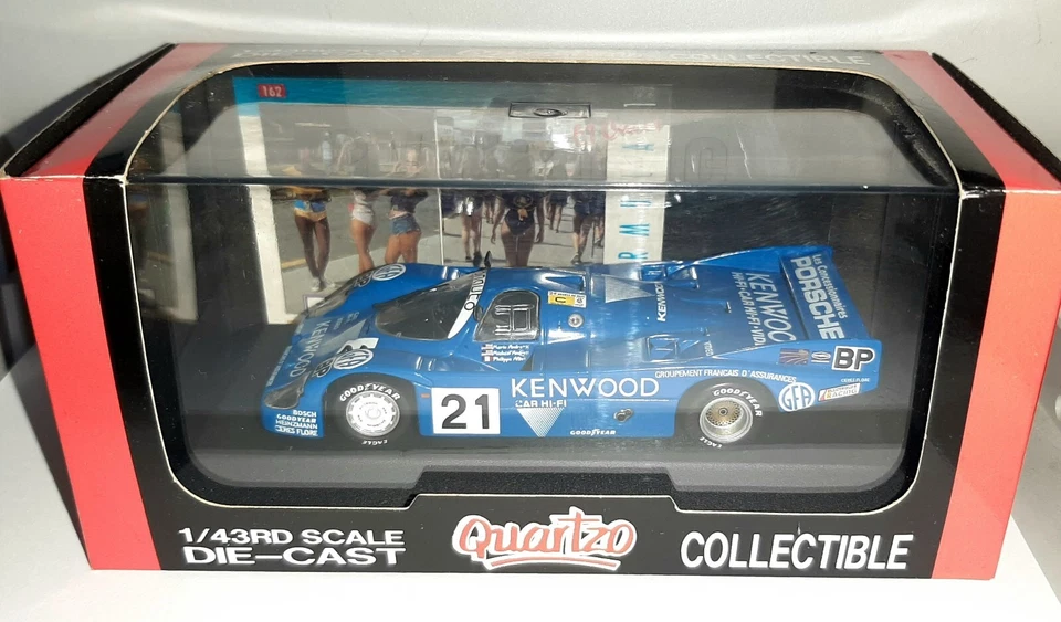 PORSCHE 956 LONG TAIL "KENWOOD" LE MANS 1983 Q3052 QUARTZO SCALA 1/43 - Immagine 1 di 1
