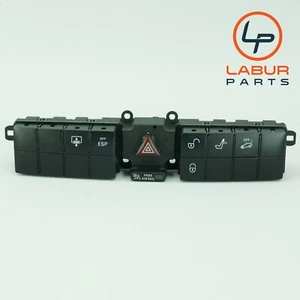 W203 05-07 Mercedes C Class Hazard Light Door Lock Switch Button Control Panel - Picture 1 of 7