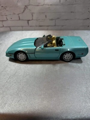 Maisto Special Ed. 1996 Powder Light Blue Chevrolet Corvette 1:18 Diecast VTY002 - Image 1 of 4