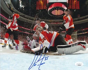 Steve Mason Autographed 8x10 Photo Philadelphia Flyers JSA - Picture 1 of 2