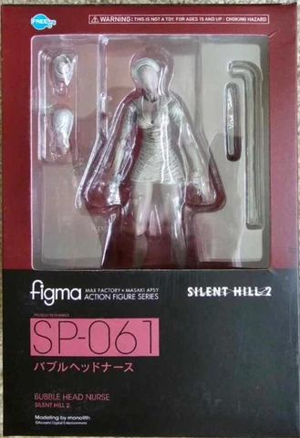 Authentic Figma SP-061 Silent Hill 2: Bubble Head Nurse. Pre-owned Cover