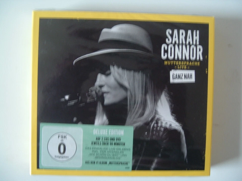 Sarah Connor - Muttersprache Live, Ganz Nah, Deluxe Edition, 2 CDs & DVD, OVP !! - Bild 1 von 1