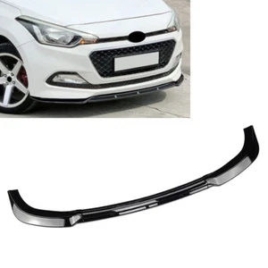 Front Bumper Spoiler Splitter Lip For Hyundai I20 MK2 2015-2017 - Picture 1 of 7