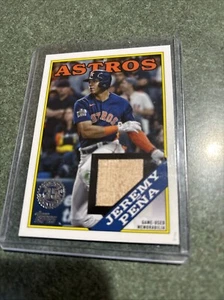 2023 Topps Series 1 - 1988 Topps Baseball Relics #88R-JP Jeremy Pena (MEM) - Picture 1 of 2