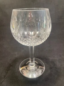 WATERFORD "COLLEEN" Irish Balloon Wine Glass. 7 .25" x 3 .25" signed - Picture 1 of 5