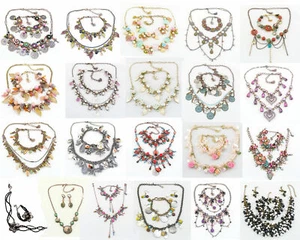Julie Prs Joyería hecha a mano Nuevos conjuntos Pendientes/Collar/Pulsera - Imagen 1 de 20