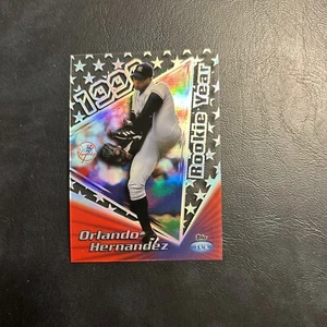 C40d 1999 Topps Tek #40b Orlando Hernandez, New York Yankees pattern 11 Rookie - Picture 1 of 2
