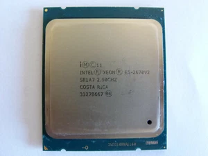 Intel Xeon E5-2670 V2 - 2,5 GHz Ten-Core 25MB CPU ; Prozessor ; SR1A7 ; LGA2011 - Bild 1 von 2