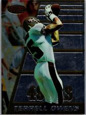 1996 Bowman's Best #147 Terrell Owens RC San Francisco 49ers