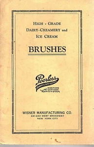 Peerless Katalog Milchkännerei Eisbürsten Wisner Herstellung New York - Bild 1 von 6
