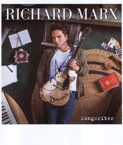 Richard Marx Signed8 x 10 Photo 100%  Genuine In Person + COA Lifetime Guarantee Cover
