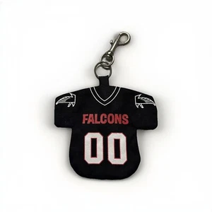Vintage Atlanta Falcons Jersey Keychain 1991 (w/ Zipper Coin Pocket) - Picture 1 of 2