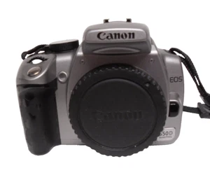 Canon EOS 350D 8.0MP DSLR Digital SLR Camera Body Only - SILVER - Bild 1 von 3