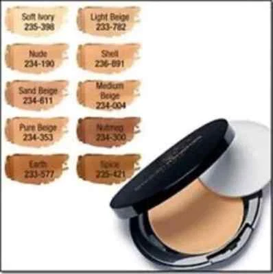 Avon SMOOTH MINERALS Pressed Powder Foundation SHELL ~ NIB/SEALED  NEXT DAY SHIP - Image 1 of 4